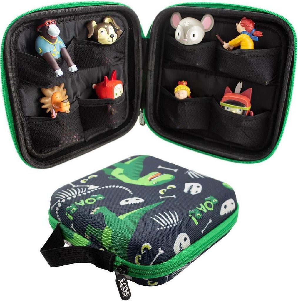 caseroxx Transporttasche für Tonie Figuren, Transport Aufbewahrung Etui Hülle Schutz