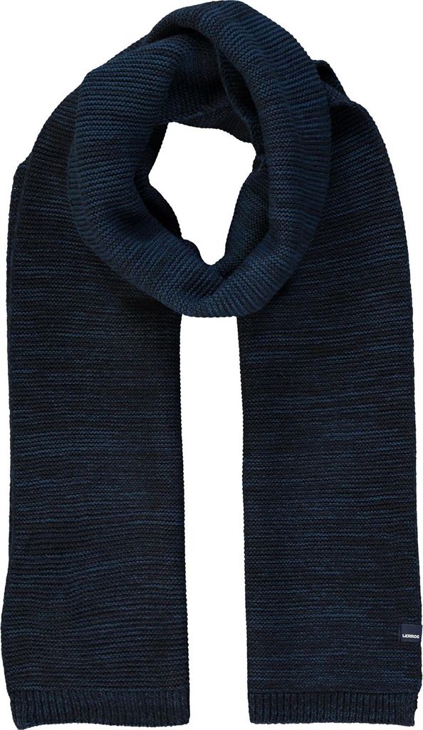 LERROS Winterschal mit grober Melange-Strickoptik im zeitlosen Klassiker-Design