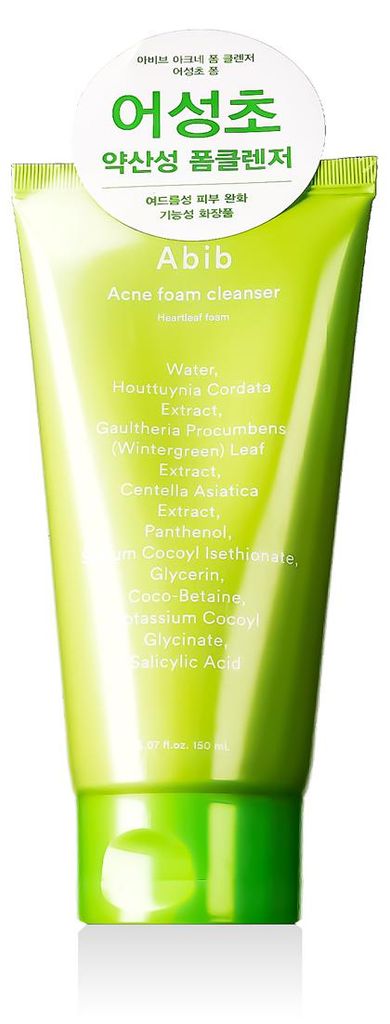 Abib Heartleaf Acne Foam Cleanser 150 ml Produktbild 