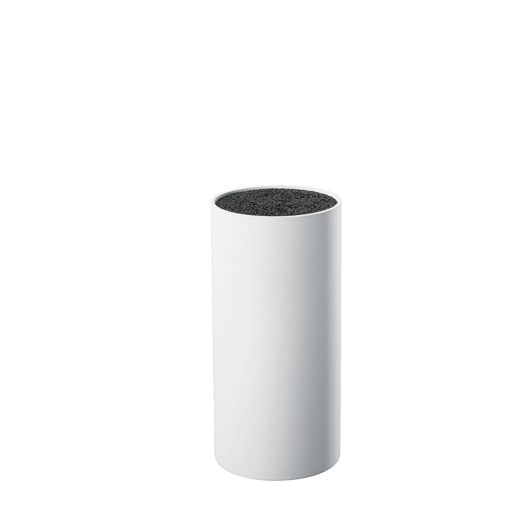 Zassenhaus Messerblock, Ø 12x22 cm, weiß