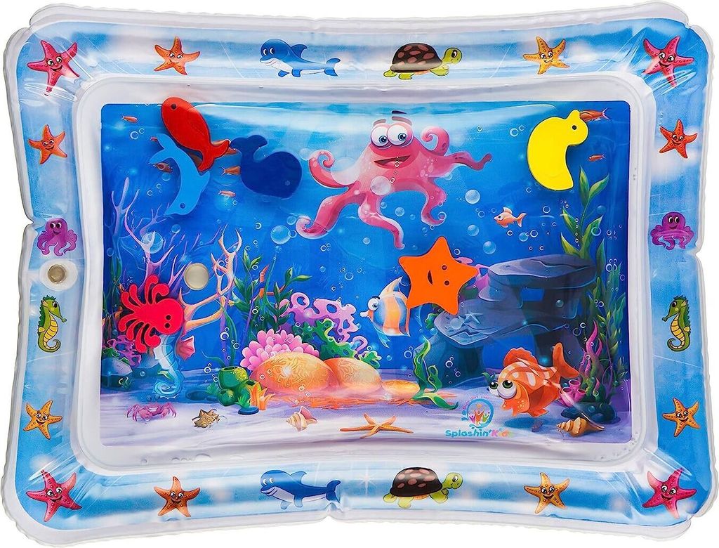 Baby Wassermatte,Baby Aufblasbares Flapping Wasser Kissen, Produktbild 
