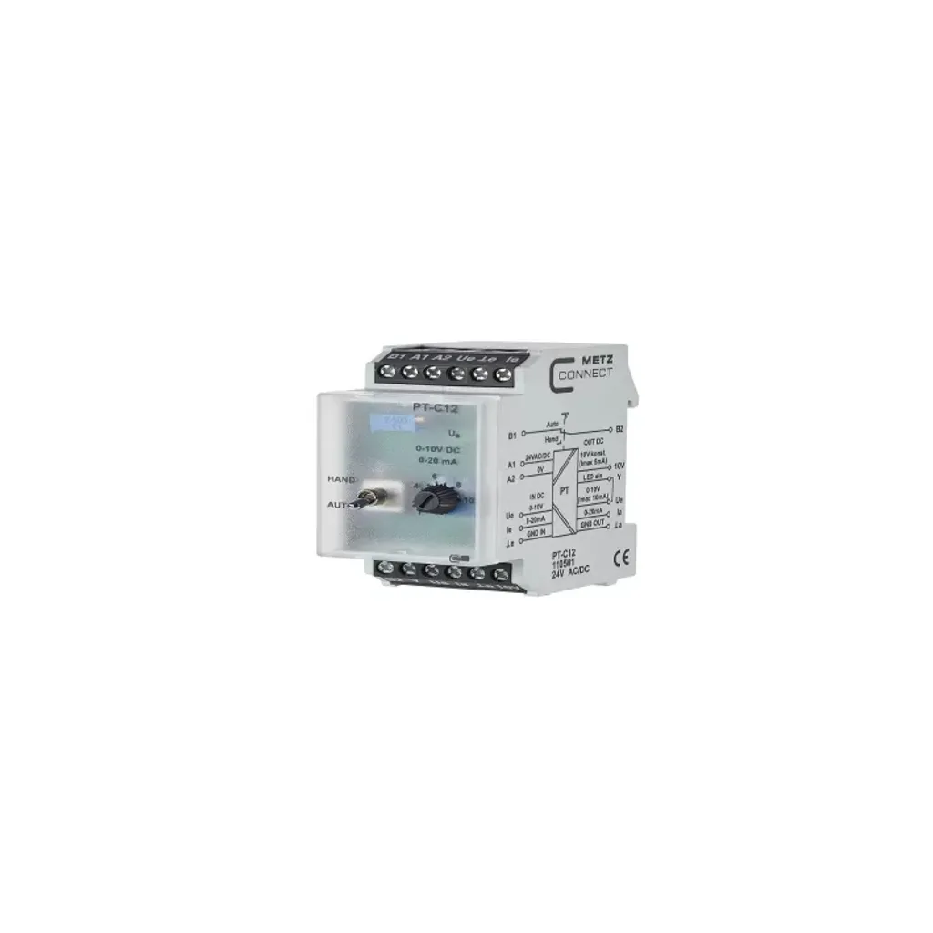 Module de Réglage PT C12 24V 110501 METZ CONNECT à Montage Rapide