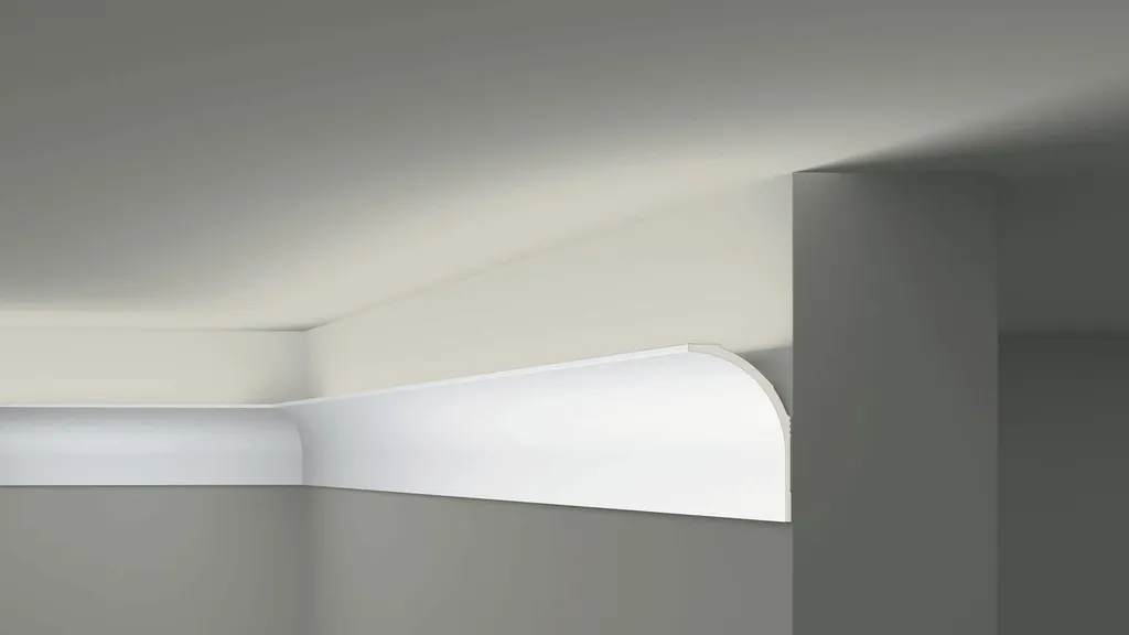 Corniche décorative ARSTYL AD23 NMC en polyuréthane pour LED - 2 mètres - 9