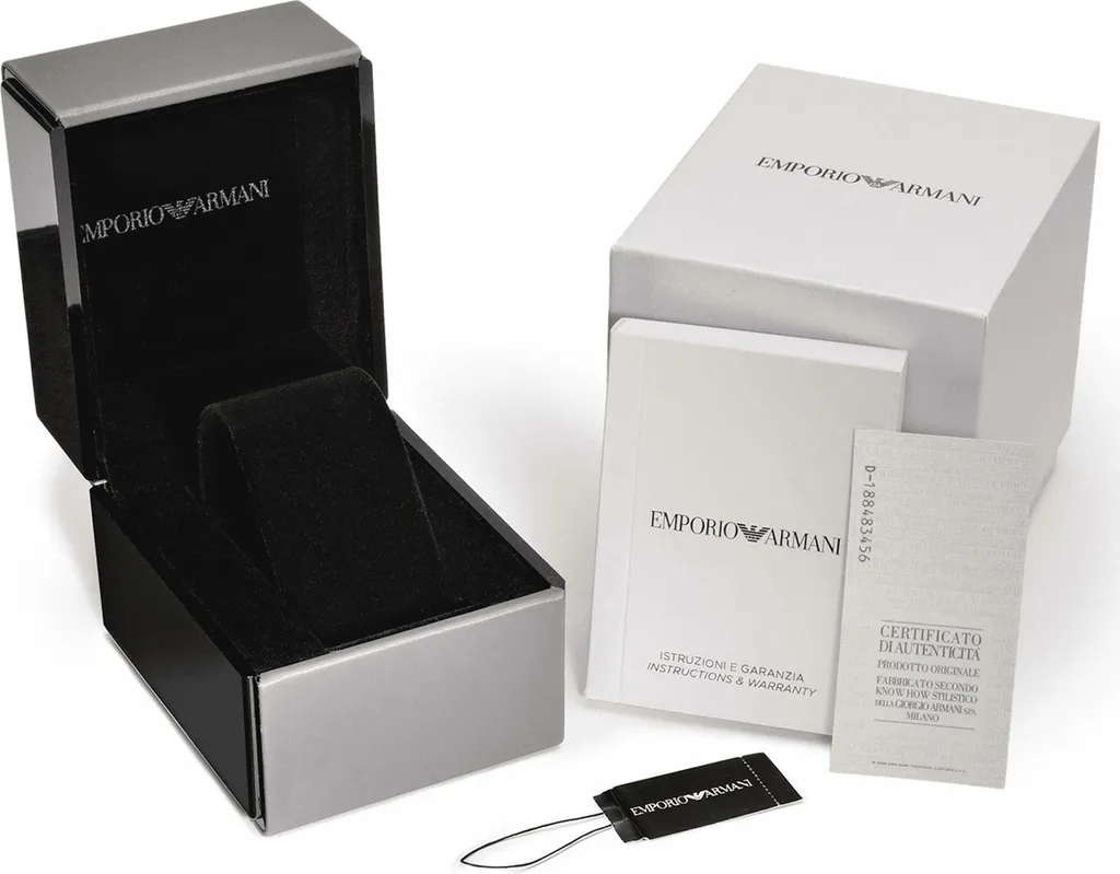 Montre Homme Armani AR2434 Robuste en Acier pour une Durabilité Maximale
