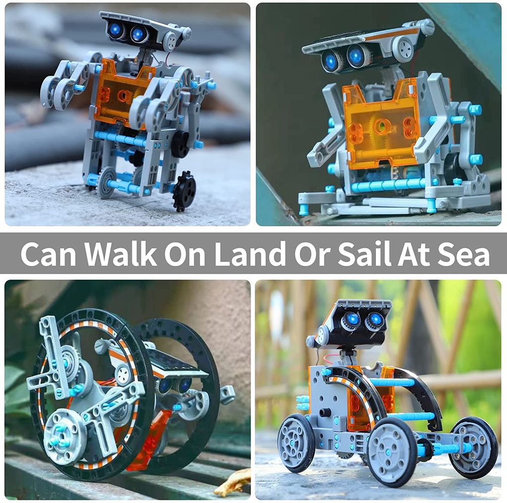 STEM Robot Science Kit 12in1 Education Solar Roboter Spielzeug Kinder Spielzeug 