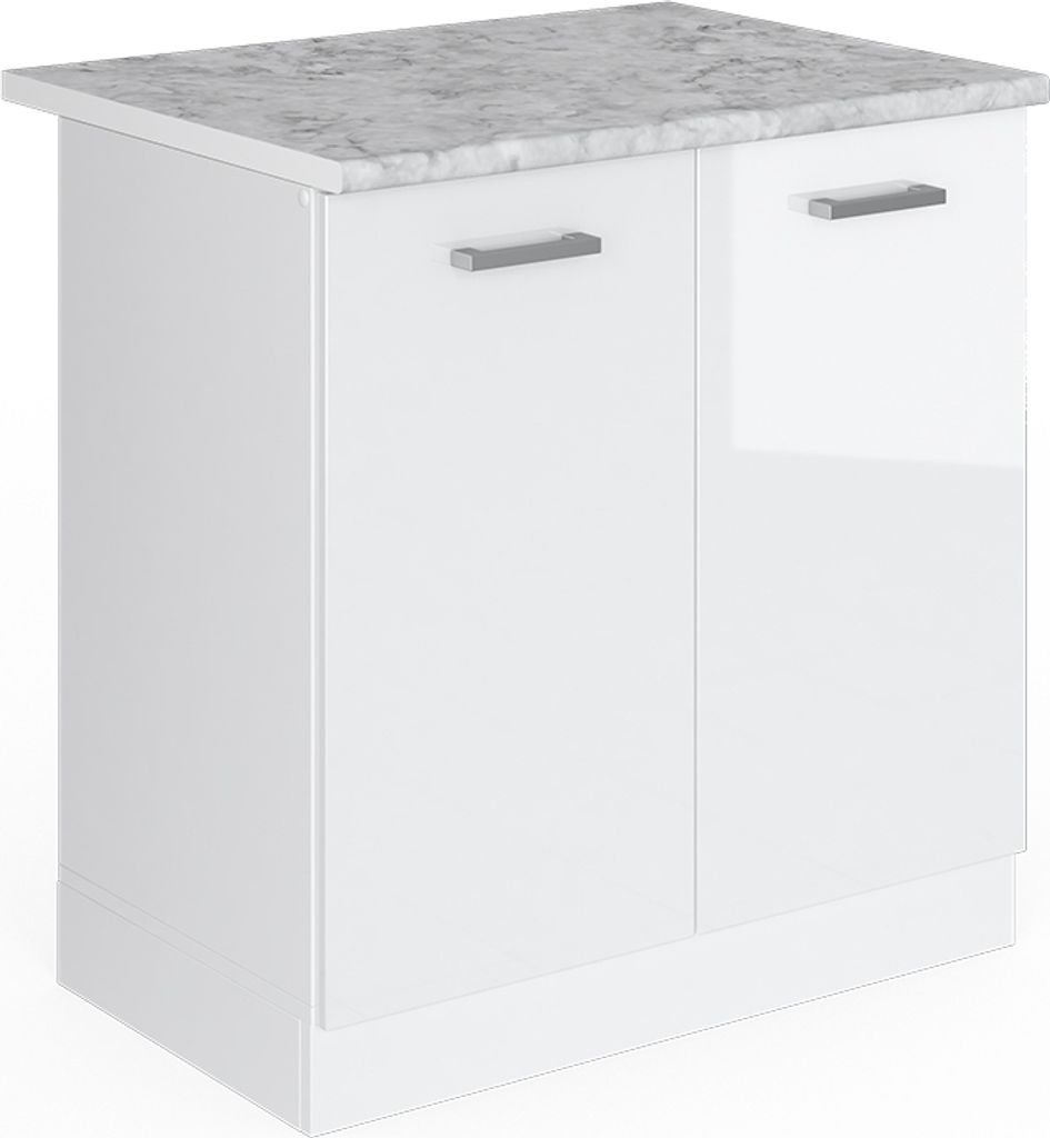 Meuble bas sous-évier Vicco R-Line Blanc Haute brillance Image du produit 