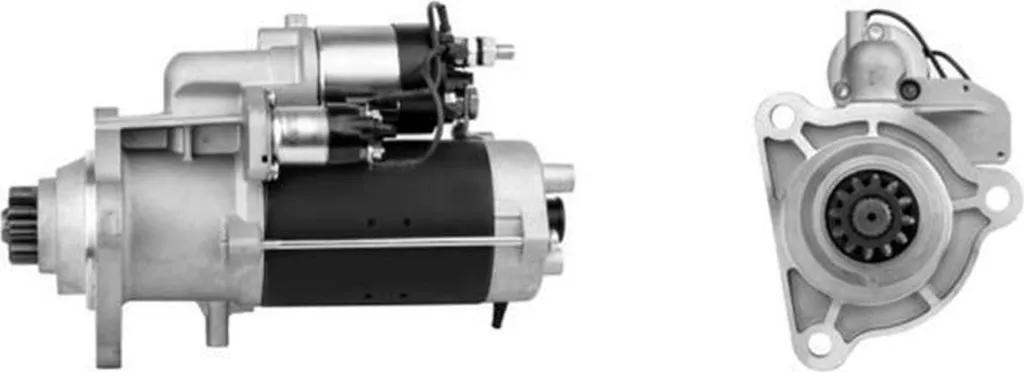 Démarreur de Remplacement 24V pour Camion MAN TGA avec Pignon 12 Dents
