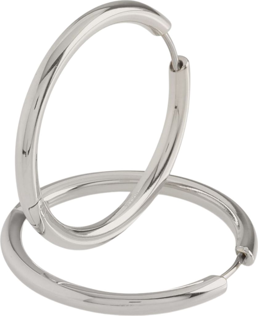 BOCCIA Damencreolen Reintitan Silberfarben 31 mm 05073-01