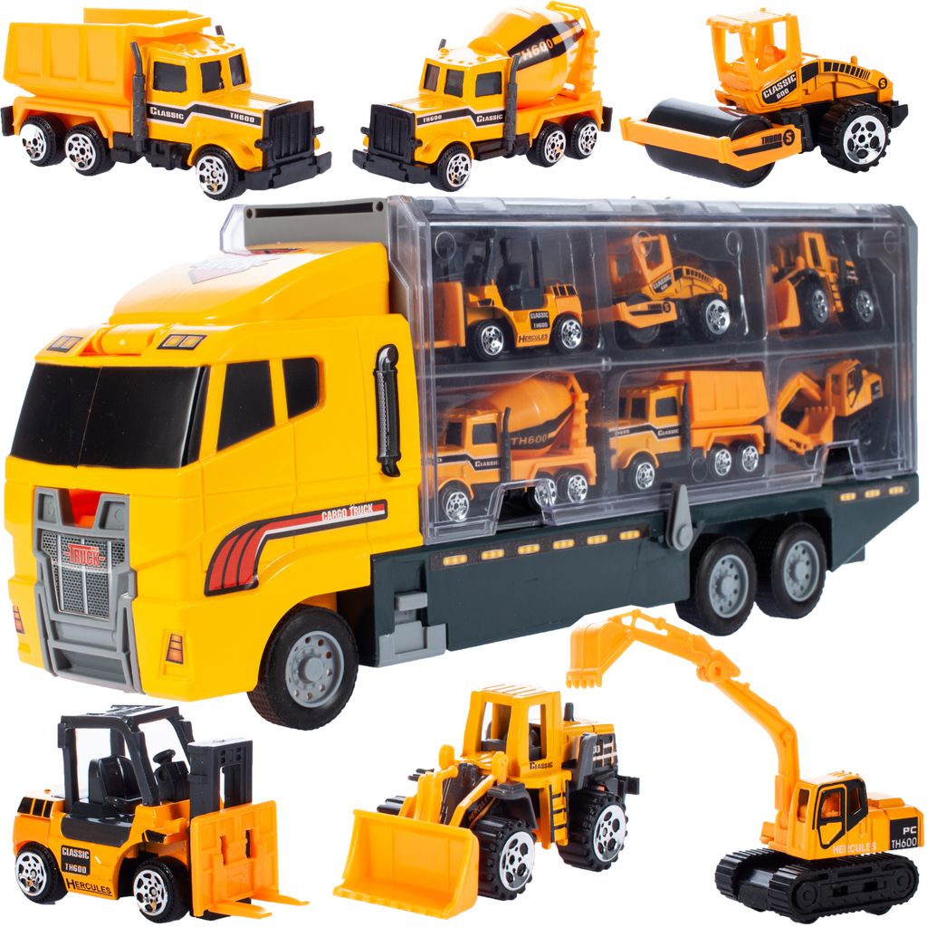 MalPlay LKW Spielzeug Set Baufahrzeuge