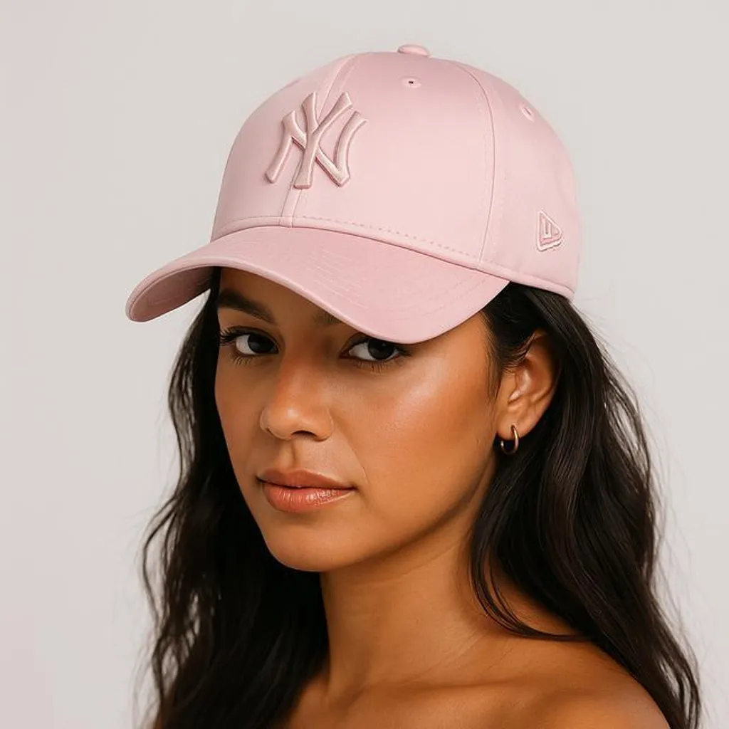 New Era 9Forty NY Yankees Satin Bow Rosa - Qualità Originale MLB
