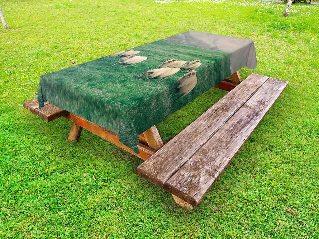 Tovaglia ABAKUHAUS Animali Fattoria Islanda 145x210 | Style Outdoor