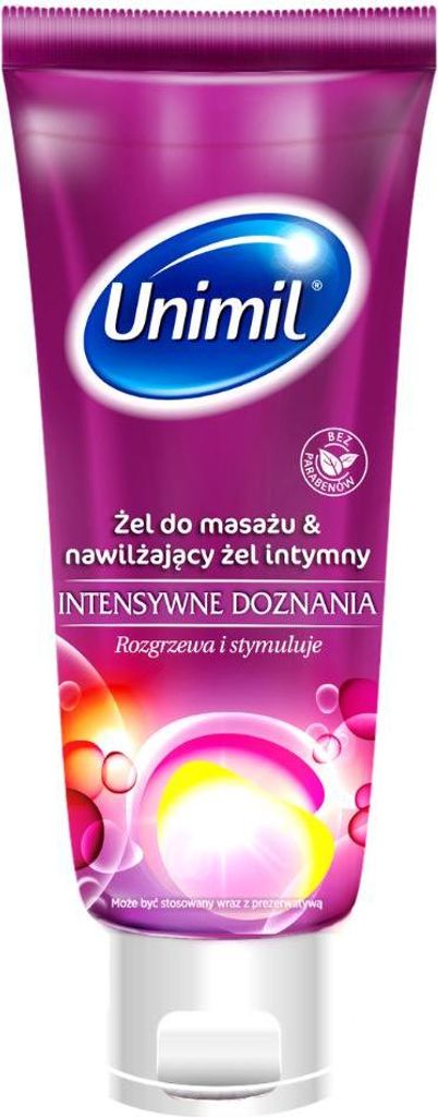 Unimil Intensive Sensations Massagegel und feuchtigkeitsspendendes Intimgel 200ml