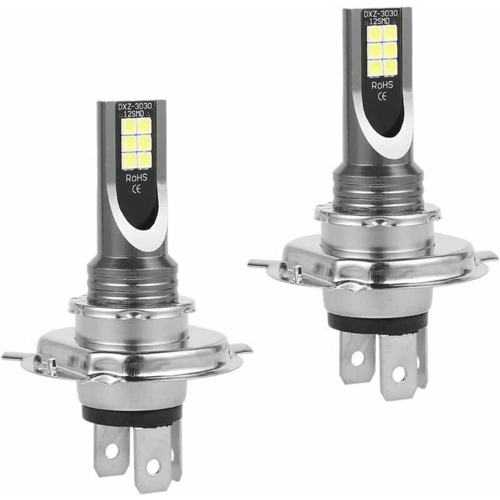 2 Stück H4 LED-Scheinwerferlampen, verpackte LED-Lampen, Produktbild 
