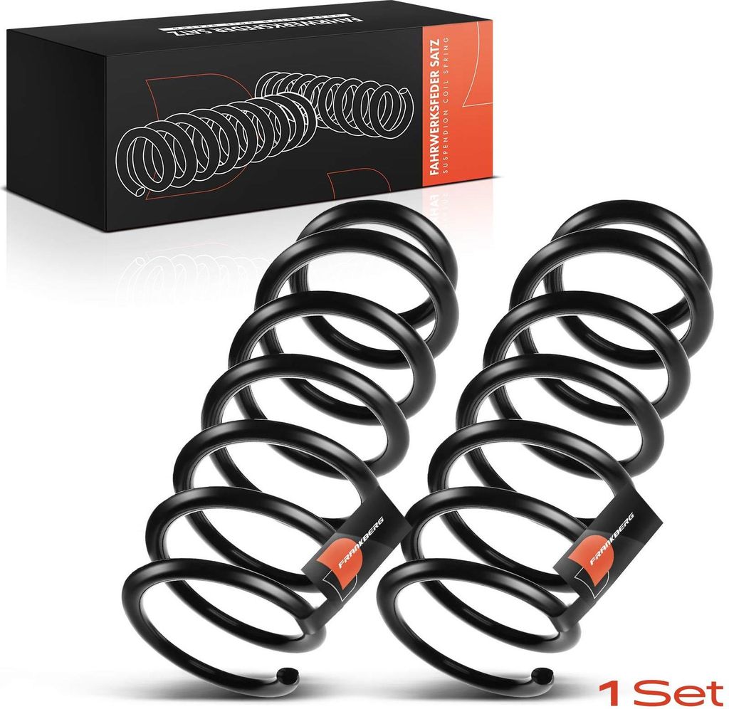 Frankberg 2x Fahrwerksfeder Hinterachse für BMW X3 F25 X4 F26 2.0L 3.0L 2010-2018