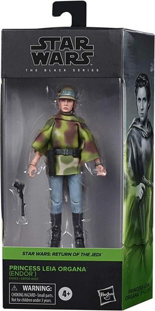 Hasbro E9363 Star Wars S3 Black Series Princess Leia Organa (Endor) 15cm