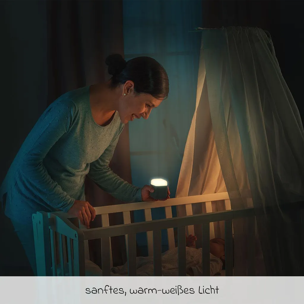 Veilleuse 2in1 SleepLight à Intensité Variable et Batterie Longue Durée