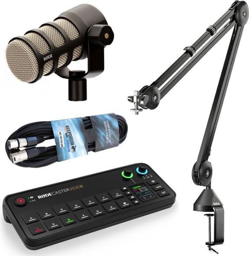 Rode Rodecaster Video Konsole Podmic Bundle