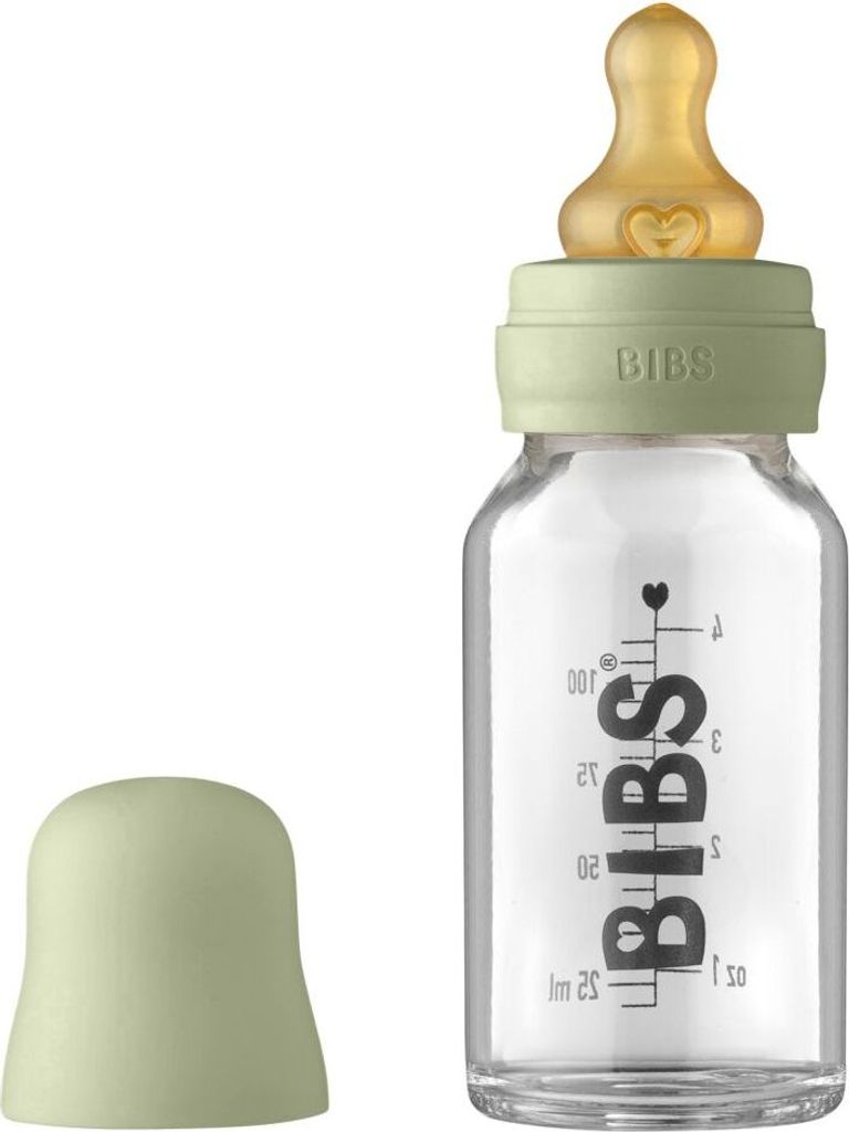 Bibs Glas-Flasche Baby Bottle Complete 110 ml