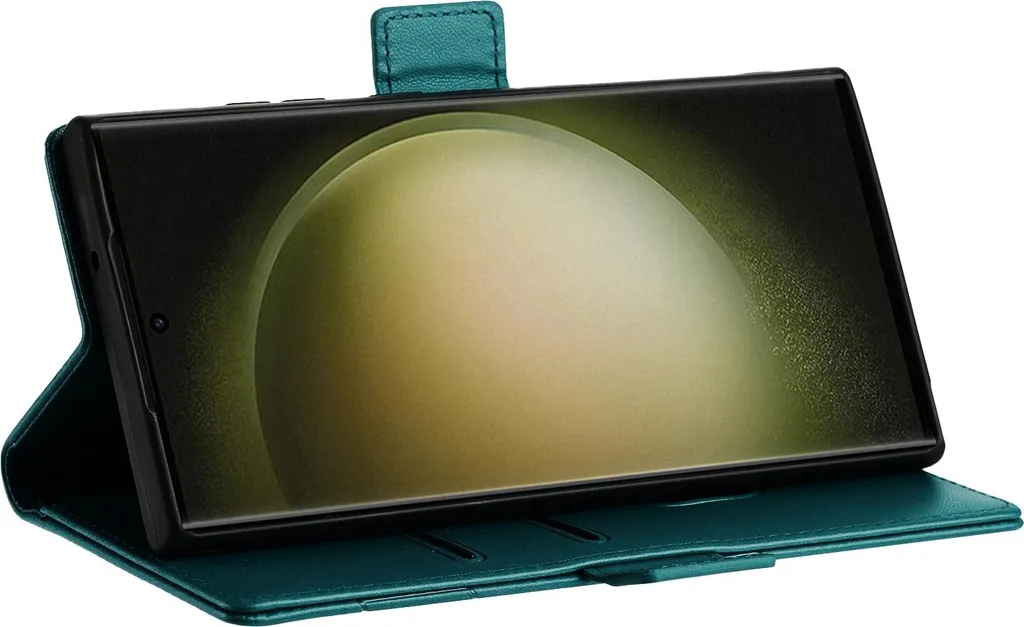 Cover Samsung Note 20 5G Slim Wallet Verde - Design e Praticità - 6