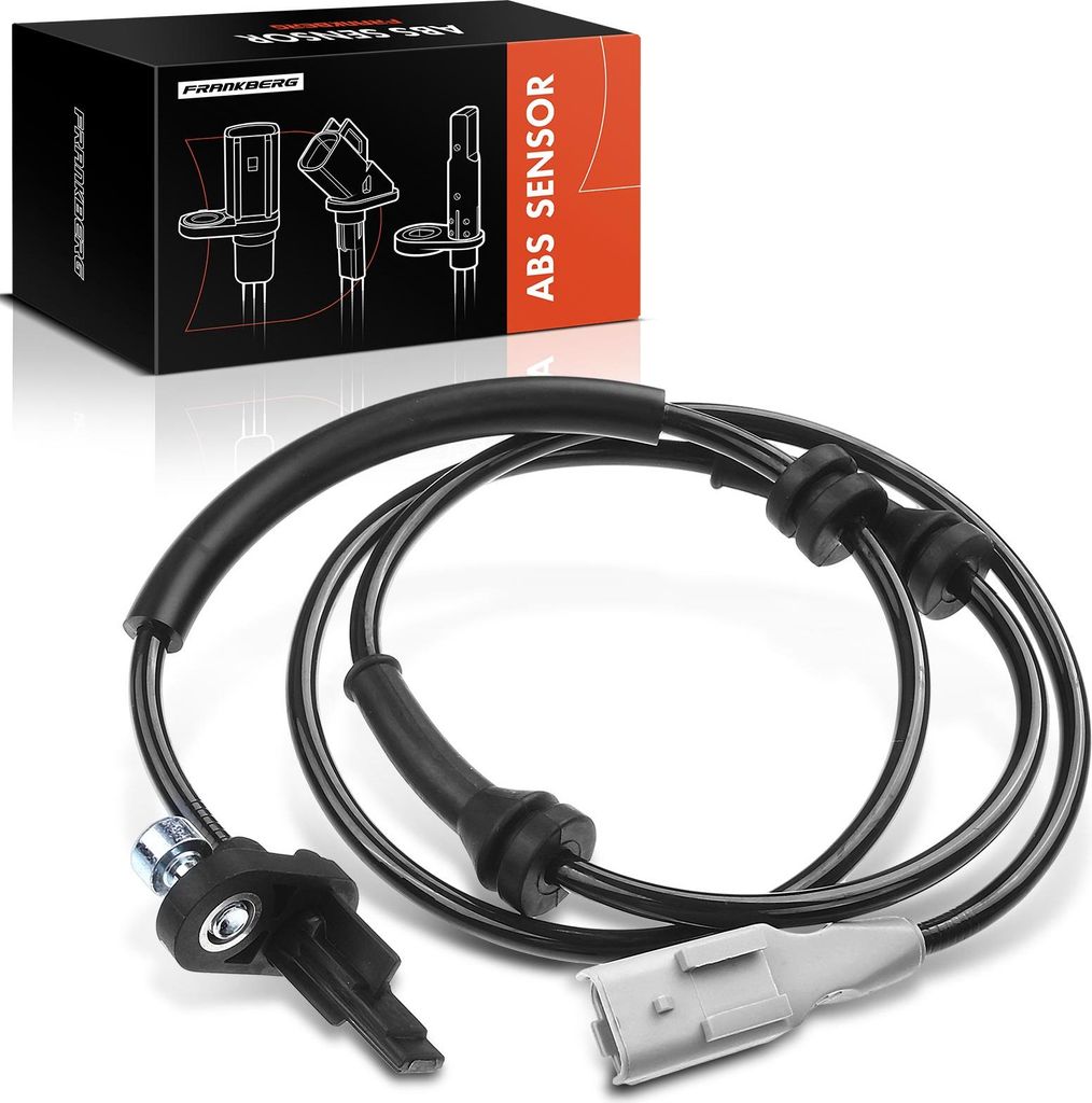 Frankberg 1x ABS Sensor Hinterachse beidseitig für Citroën Berlingo Multispace C4 Grand Picasso I MPV Peugeot 3008 5008