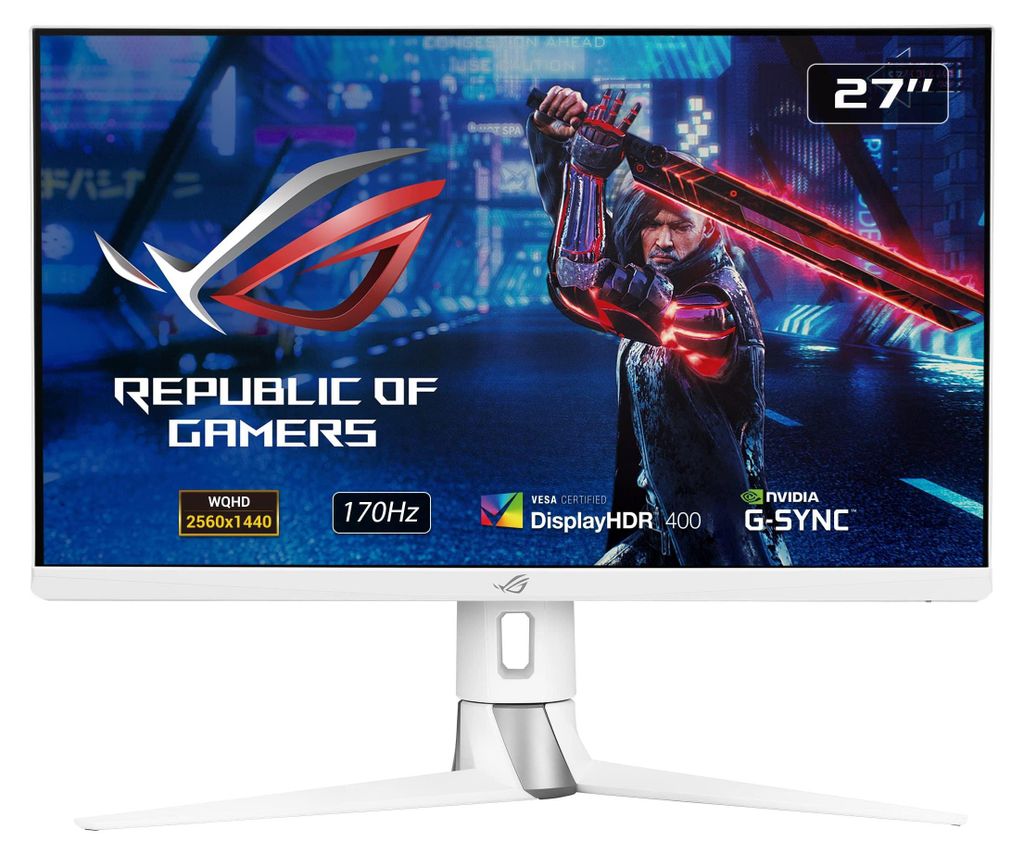 ASUS ROG STRIX XG27AQ-W: 27 Zoll WQHD Gaming Monitor mit Produktbild 