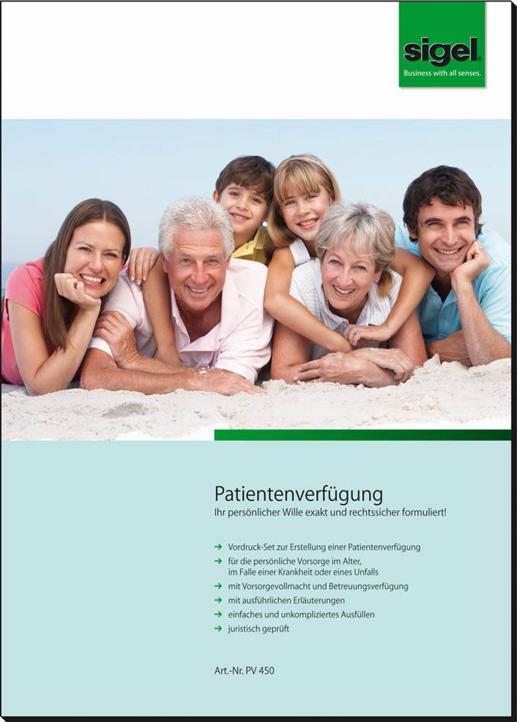 set di moduli sigel "Prescrizione del paziente", DIN A4 Immagine del prodotto 