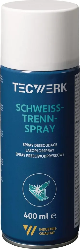 Nettoyant soudures TECWERK aérosol 400ml - Décapant métaux haute efficacité