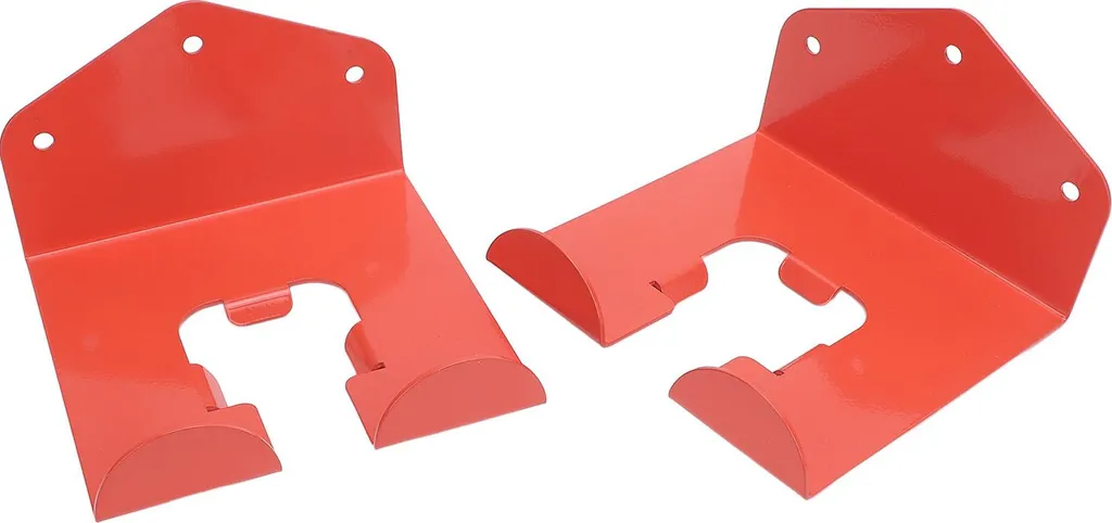 Support Tondeuse Mural Grande Capacité en Acier Inoxydable Robuste x2