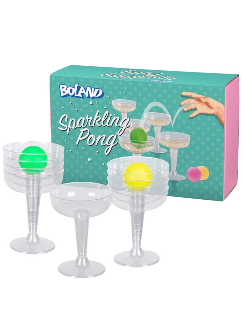 Party Trinkspiel "Sparkling Prosecco Pong" | 15-tlg.