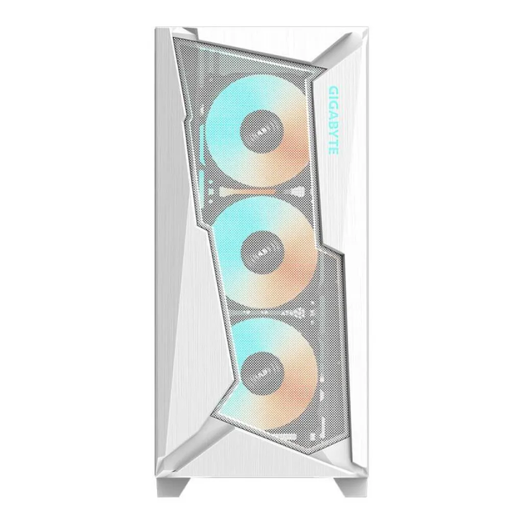 Boîtier Gaming GIGABYTE C301 GLASS BLANC pour Configuration ATX - 3