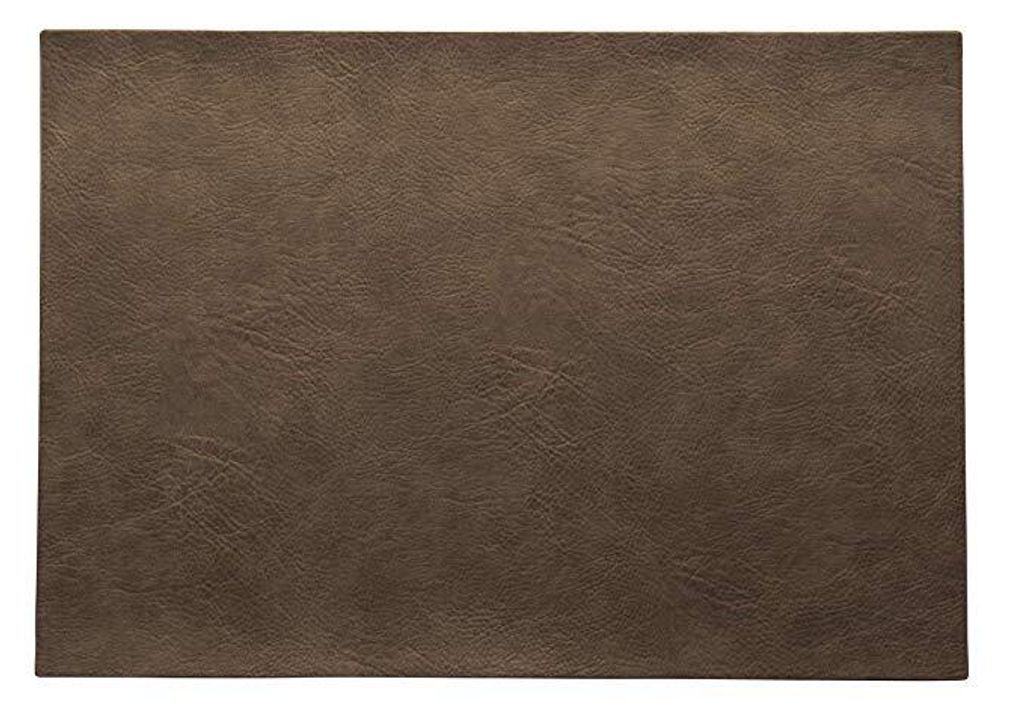 ASA Tischset, nougat PVC 46 x 33 cm, vegan leather, aus Polyurethan 78308076 Vorteilsset beinhaltet 4 x den genannten Artikel und Geschenk + ...