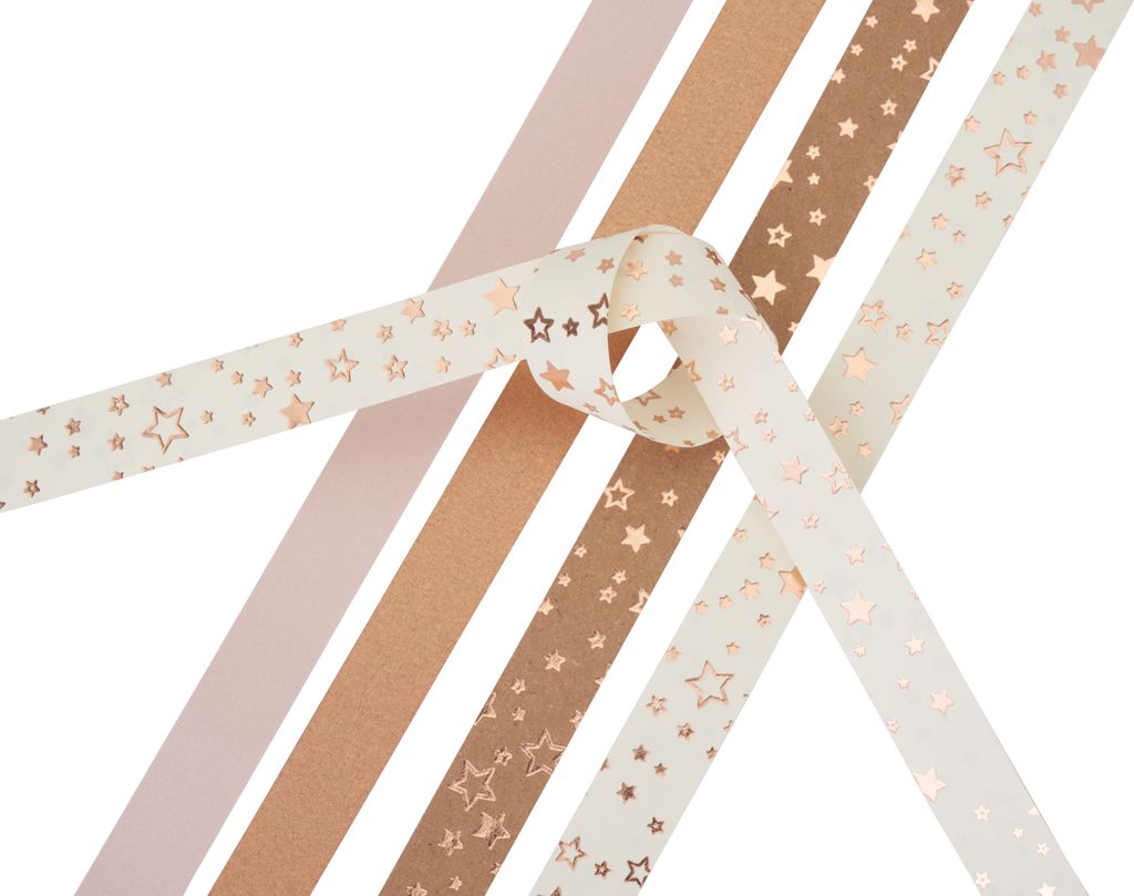 Heyda 204875503 Faltstreifen-Set für Fröbelsterne, B/H: 1,5 cm × 45 cm, 120 g/m²