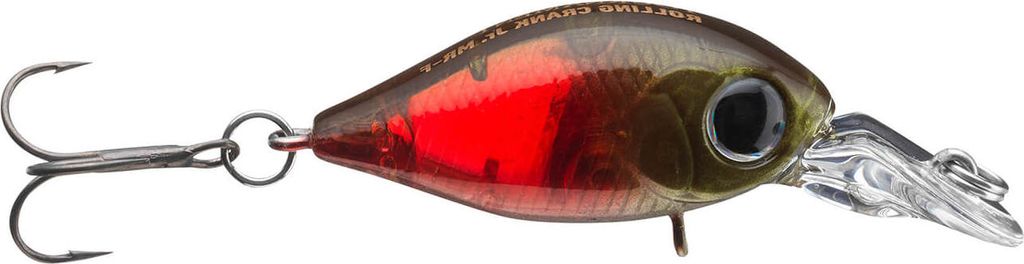 Daiwa Wobbler Tournament Baby Crank JR. 32F-MR Farbe Lazer Red Länge 3,2cm Gewicht 3,6g