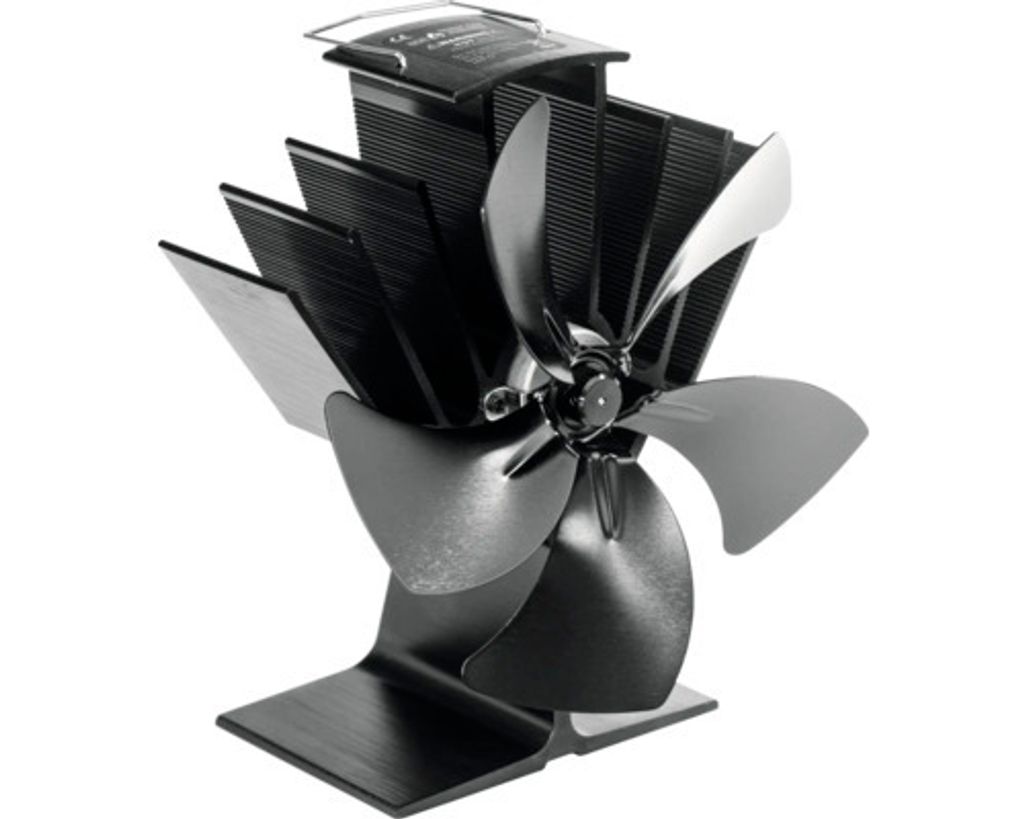 Kaminofenventilator Aduro wärmebetrieben schwarz Produktbild 