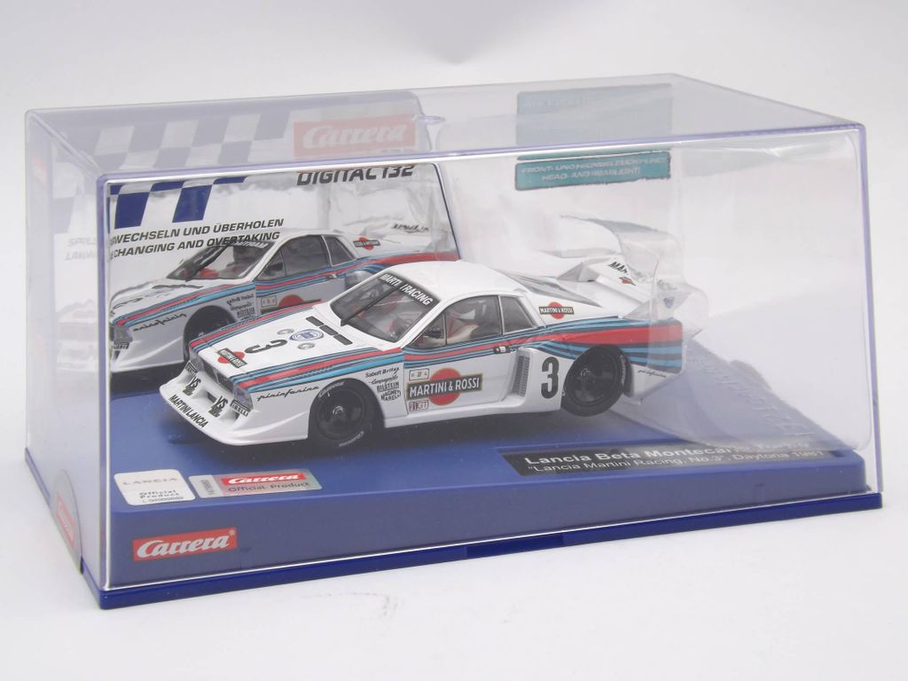 Carrera DIGITAL 132|Carrera CARRERA DIGITAL 132 - Lancia Beta Montecarlo Turbo Lancia Martini Racing, No.3, Daytona 1981