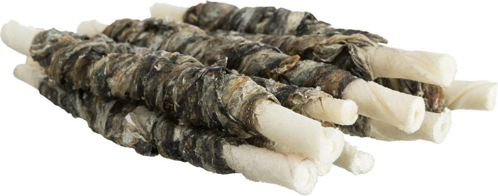 Trixie DENTAfun-tyčinka svázaná rybím masem 10ks, 12cm/75g Obrázek produktu 
