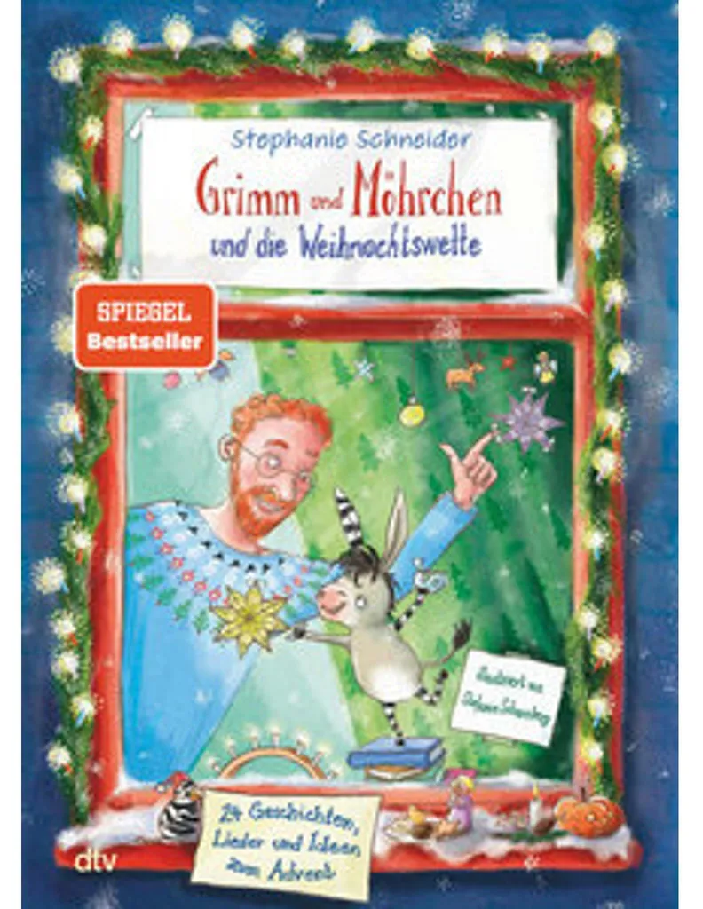 Recueil de contes de Noël illustré comprenant 24 activités créatives