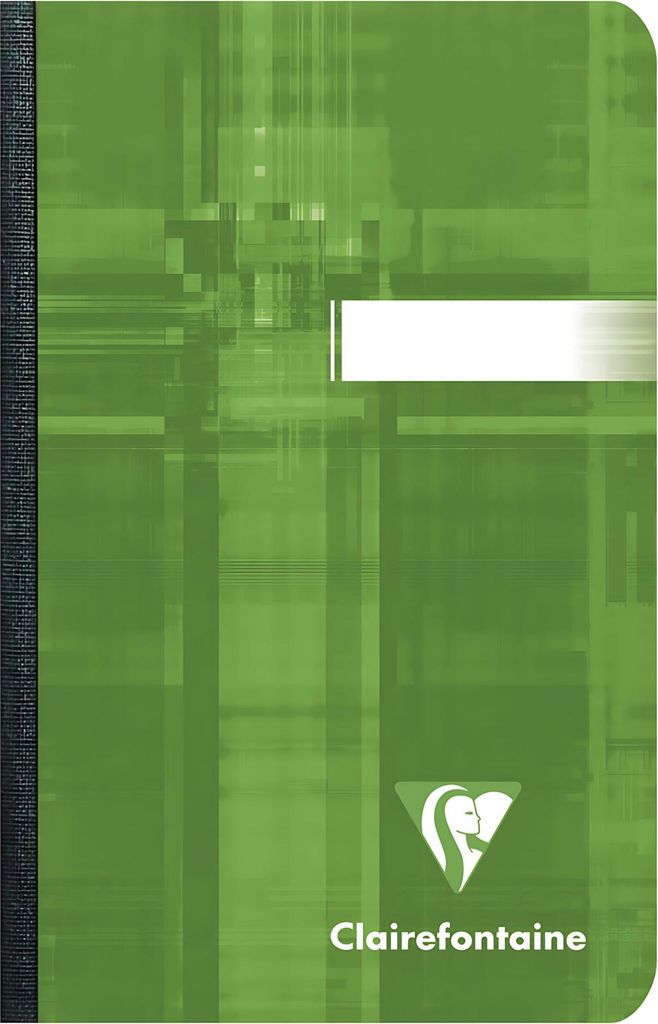 Clairefontaine Notizheft 9x14 gebunden liniert 96Bl