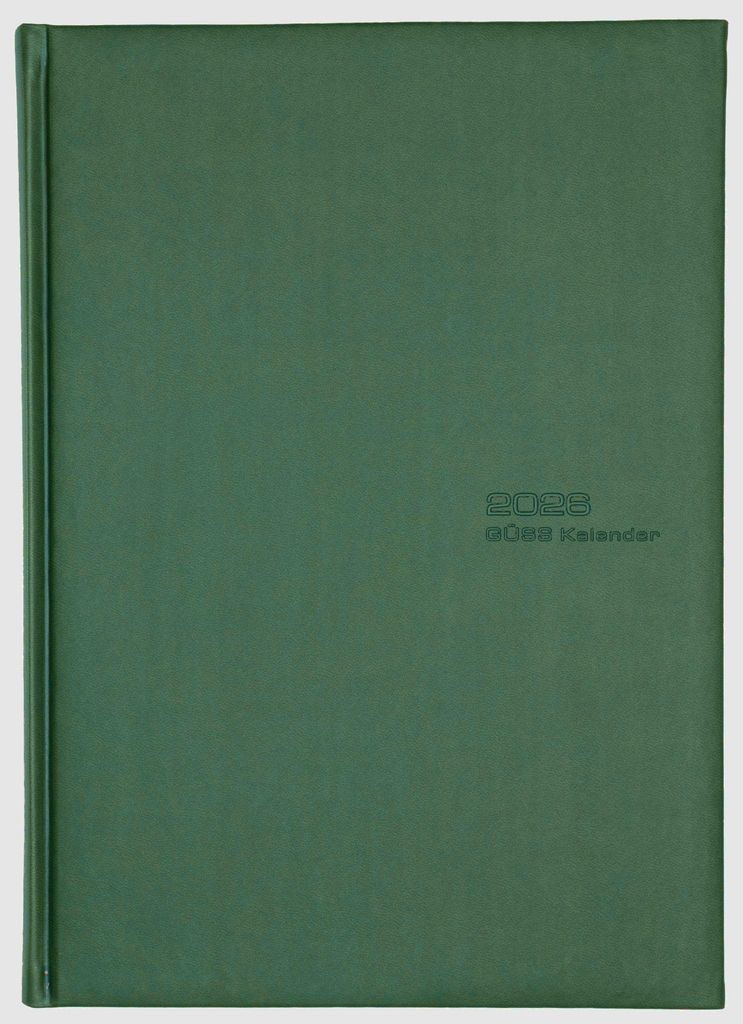 2026 Güss Praxis-Timer A4 Einband Tucson grün