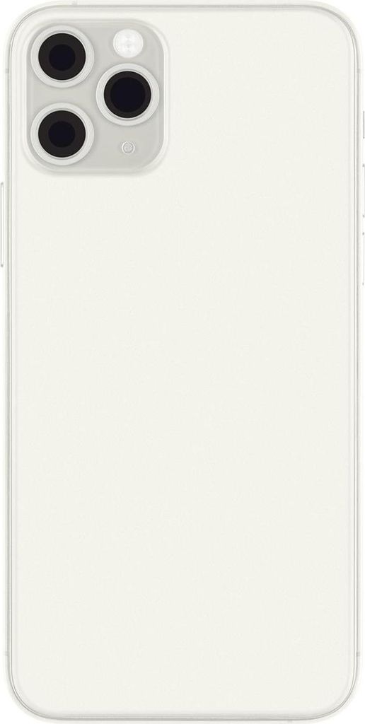 iPhone 11 Pro Gehäuse mit Backcover Silber - Set