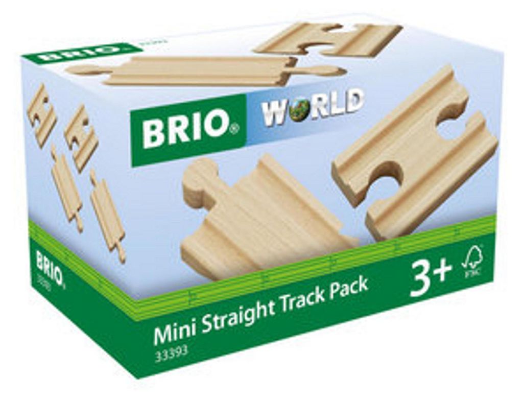 BRIO Mini Straight Track pack, Model Railways Parts & Obrázok produktu 