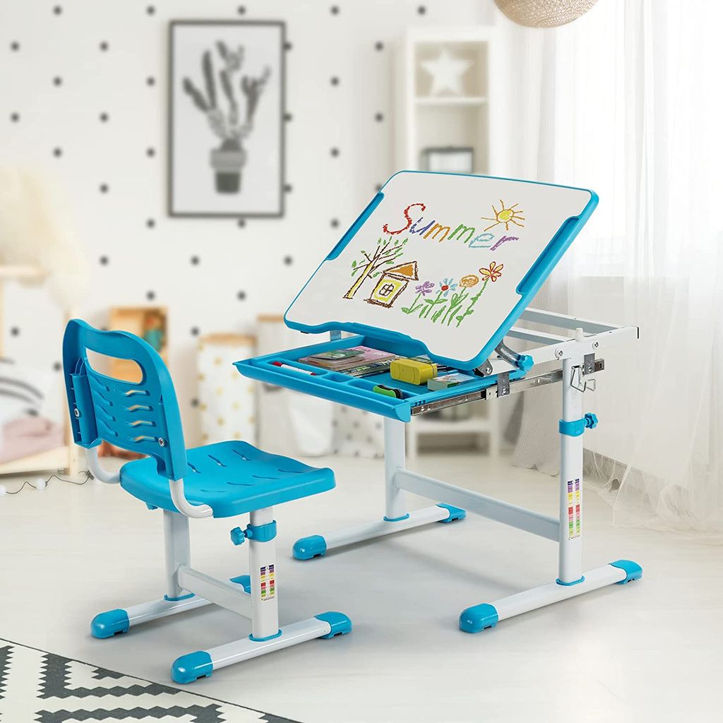 & Kindermöbel Kinderschreibtische Schreibtisch Set aus Bambus Baby & Kind Babyartikel Baby 