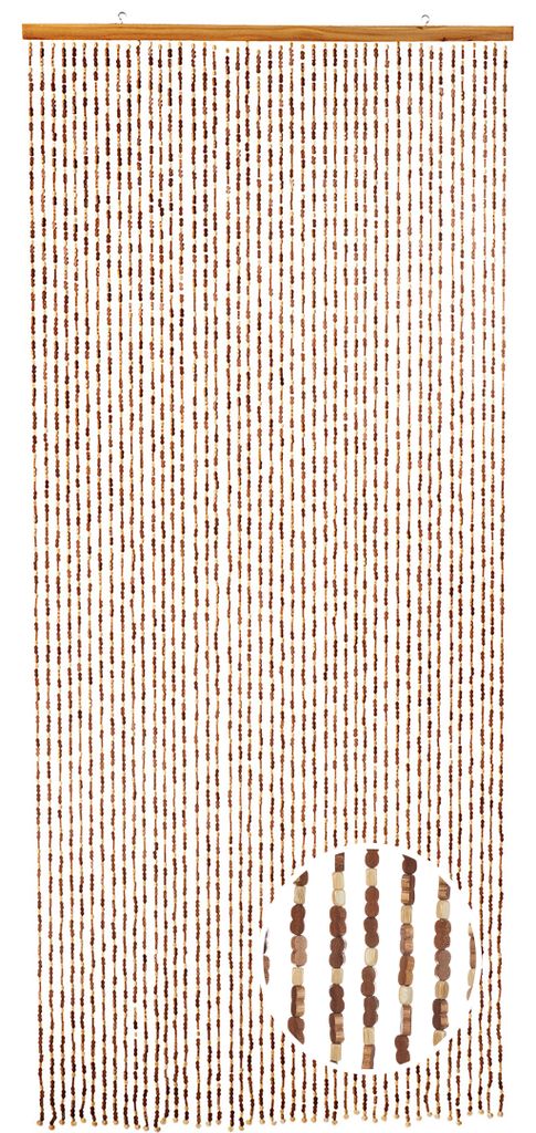 Kobolo Door Curtain BAMBOO 45 Strands - Brown - Insect Obrázek produktu 