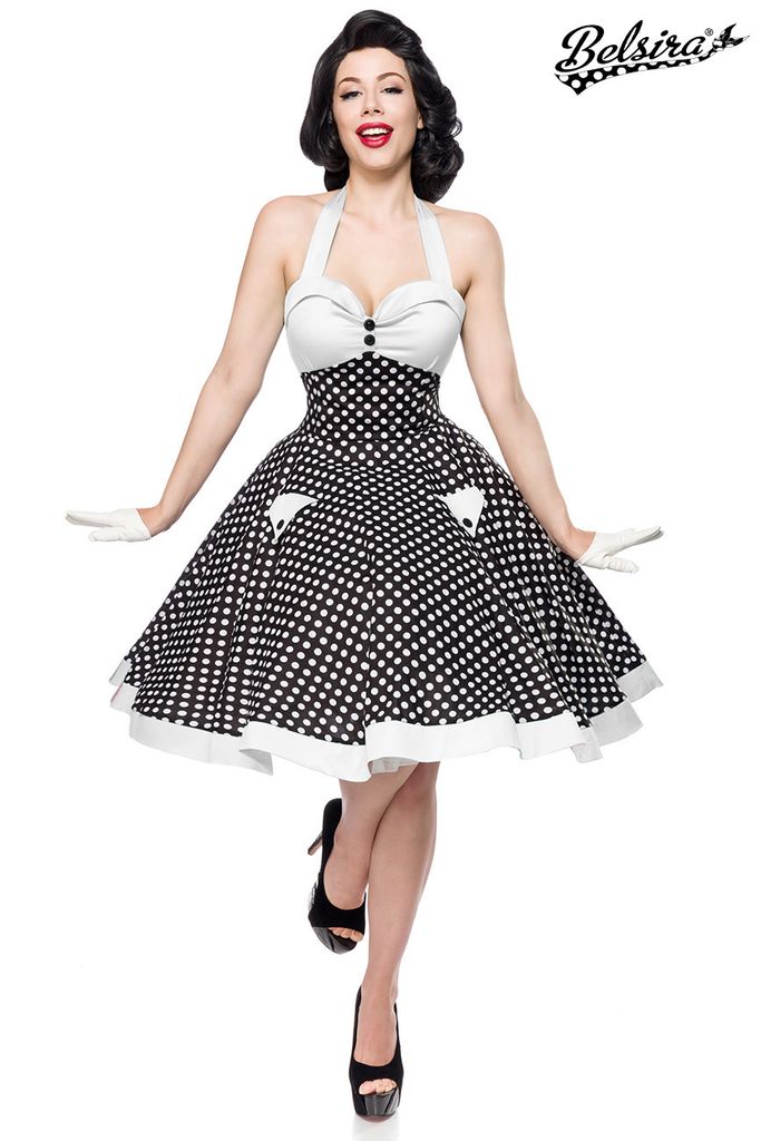 Belsira Vintage-Kleid 50066 Swing-Kleid Retro-Kleid Produktbild 