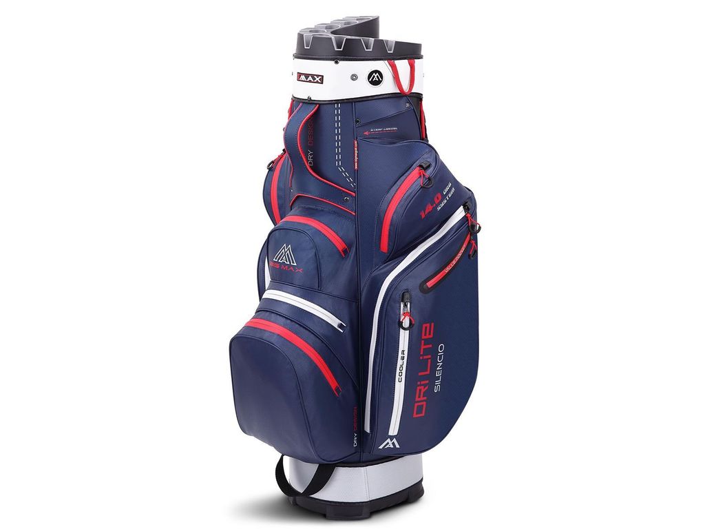 Big Max Dri Lite Silencio 2 Navy/Silver/Red Cart bag