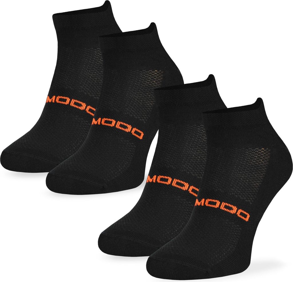 SKIETY Laufsocken Sport Comodo Run10 Wandersocken - Schwarz - 43-46 - 2 Paare