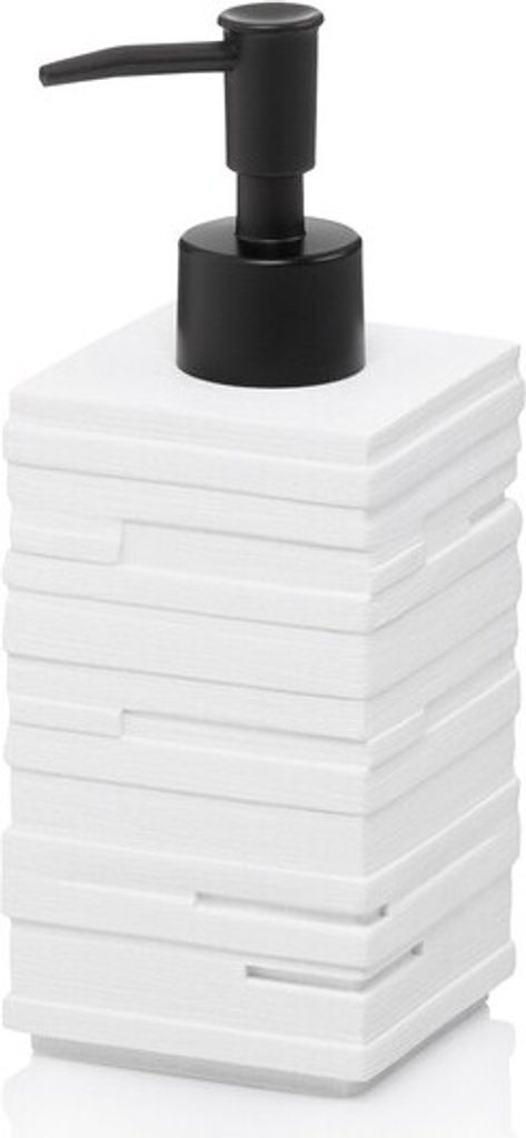 Seifenpumpe, 350 ML, Polyresin, Weiß - Kela | Posidon Produktbild 