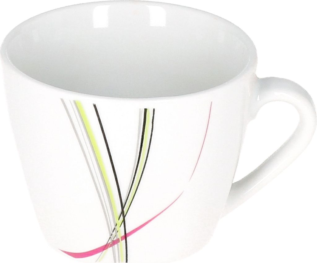 12-tlg. Kaffeetassen-Set Fashion 220ml: 6x Tassen + Produktbild 3