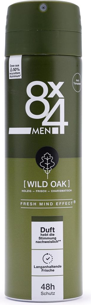 8x4 83481 8x4 WILD OAK Deo-Spray 150,0 ml Immagine del prodotto 