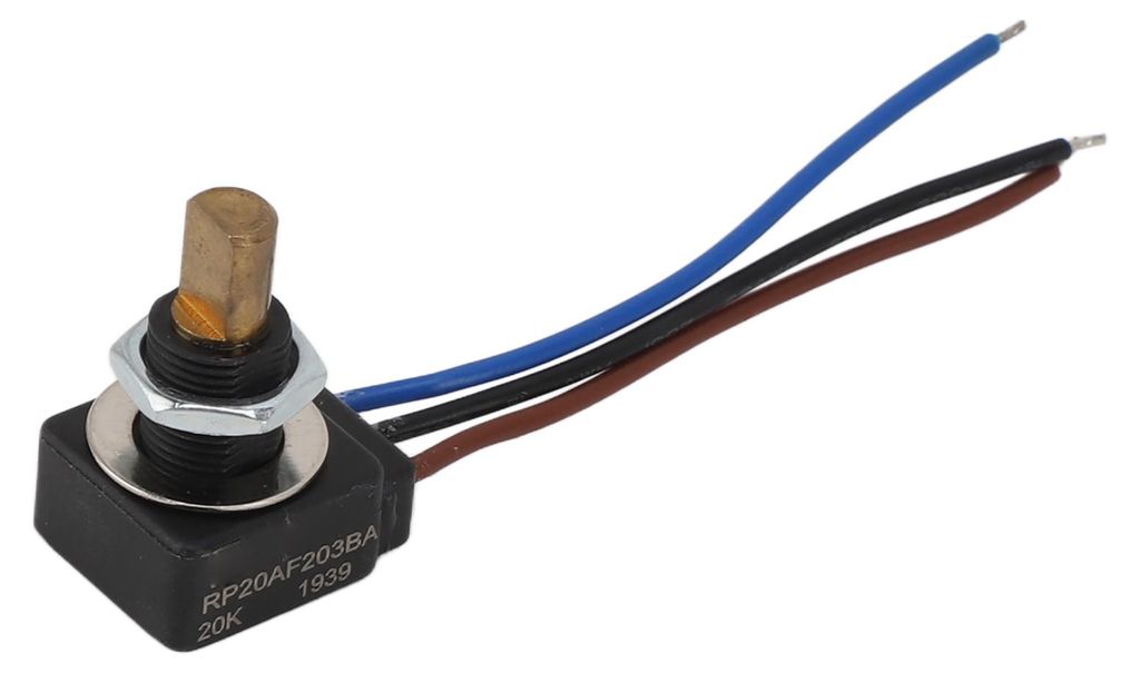 Linearer, konischer, einstellbarer Widerstand, IP65, wasserdicht, 0,25 W Nennleistung, 320° Drehwinkel, Drehpotentiometer